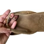 Vionic Bella Toe Post Sandal Flip FlopTan Cork Bow Thong size 10.5 Photo 5