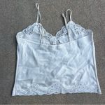 Victoria's Secret Vintage Y2K Victoria’s Secret Lingerie Slip Negligee Crop Cami Lace Nylon Slinky Photo 1
