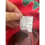 Merokeety  T-REX DINOSAUR all over UGLY CHRISTMAS TUNIC SWEATER Women’s L Photo 5