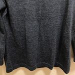 Peruvian Connection  Blue Baby Alpaca & Wool Mock Neck Sweater Size S Photo 6