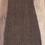 Current Air Anthropologie Cable-Knit Midi Sweater Dress Brown / Size XXS Photo 2