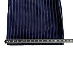 Soprano  NWT‎ Wide Leg Navy & White Pin Stripe Palazzo Pants Sz L Photo 7