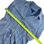 Veronica Beard  Ruben Denim A-Line Midi Dress in Pebble Stone Photo 10