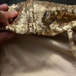 Emerald Sundae Gold Sequin Spaghetti Strap Dress Photo 2