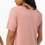 Lululemon Up for Down Time Short Sleeve Pink Pastel Photo 8