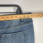 Lane Bryant Lane‎ Bryant Size 20 Mid Rise Skinny Jeans Blue Distressed Frayed Hem Flex Magic Photo 5