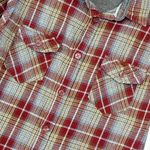 Birch Black Small Red Plaid Flannel Long Sleeve Photo 5