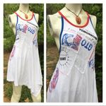 Free People  Calpoly White open back beach dress or coverup Photo 2