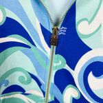 Hill House NWT  The Allie Zip-Up in Ocean Kaleidoscope Sz‎ S Hippie 70s Colorful Photo 4