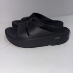 OOFOS OOmega OOahh Slip On Waterproof Gorpcore Platform Womens Shoes 9 Black Photo 4