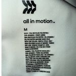 All In Motion Women's Brushed Sculpt Cropped Sports Bra -  White Size medium Photo 2