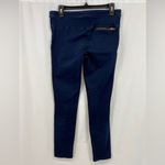 Veronica Beard  Dark Wash Skinny Jeans‎ Leggings with Zip Pockets Photo 2