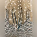 Anthropologie  blue brown space dye strappy tank top women’s size medium Photo 5