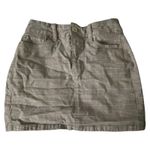 American Eagle Y2K-Style  Grey Plaid Skirt Photo 0