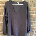 Old Navy Gray Relaxed lightweight Microfiber Sweatshirt Photo 0