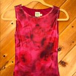 Princess Polly  Molita Ruffle Hem Mini Dress Red Watercolor Photo 5