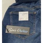 Savi Parker Knit Denim Maternity Shorts Over Belly Size XL New With Tags Blue Photo 7