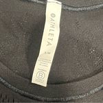 Athleta  Black Cropped Ujjayi Laser Cut Sleeveless Top size Small Photo 6