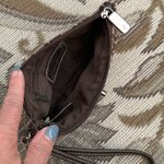 NY&C New York & Company Wristlet Wallet Monogram Logo AOP Brown Photo 2