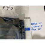 Victoria's Secret ‎ Pink Denim Jean Cut Off Shorts 8 Distressed High Rise Blue Photo 5