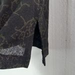 Linq S Butterfly Gemstone Beaded Capped Sleeve Pullover Top in Black Pink Photo 2