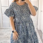 Ulla Johnson Floral Tiered Ruffle Midi Dress Photo 1