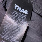 TNA Aritzia surplus division Black cargo pants size 6 White Photo 8