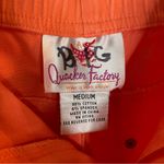 Quaker Factory Burnt Orange Jean Shorts with Relaxed Fit Size Medium preppy Photo 3