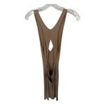 NWT Michael Costello x Revolve Ribbed Midi Dress Tan Size Small Photo 7