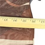 SheIn  sheer brown long sleeve dress size 0x Photo 6