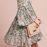 Bhanuni By Jyoti x Anthropologie libra embroidered tunic dress blue green Size 12 Photo 1