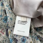 Maronnie ditsy floral blue midi dress long sleeve flowy lightweight babydoll S Photo 5