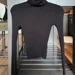 H&M Black tight sweater long sleeve turtleneck Photo 0