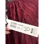 MINKPINK Revolve Womens Cropped Burgundy Top Blouse NWT Medium Photo 7