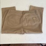 Dana Buchman Dana Bachman Tan Straight-Leg Capri Jeans.  Size 12. Photo 5