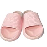 Bebe Light Pink Barbiecore Malaga Pool Sandals / Slides Sz 9 Photo 1