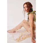 Free People Intimately Bali Flower Fields Maxi Slip Lilac Combo Women's Large Photo 1