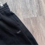 Aritzia TNA cozy fleece boyfriend Sweatpant in black Photo 2