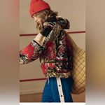 Free People Movement Wild and Free Printed Fleece Pullover Hoodie Photo 2