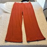 Lucky Brand Orange Wide Leg Pants Photo 3