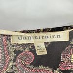 Daniel Rainn  Paisley Print Open Front Boho Fringe Cardigan Photo 1