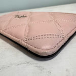 Kate Spade Natalia Cardholder Wallet in Rose Smoke Pink Quilted Slim Small Photo 6