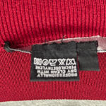 Etcetera  Cardigan Blazer Red Knit Colorful Career Office Casual Size‎ Medium Photo 5