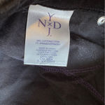NYDJ  Black Corduroy Bootcut Jeans Pants Womens 12 Classic Fall Casual Photo 3