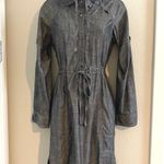 Columbia NWOT  Charcoal Gray Utility Dress. Sz S Photo 4