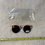 joe's jeans Joe’s Jeans Light Pink Gunmetal Cateye Sunglasses Photo 4