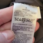 Banana Republic  shoulder ruffle wool checked dress sz 6 Photo 2