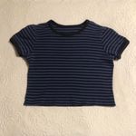 Brandy Melville  Striped Short Sleeve Shirt Photo 0