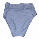 Antonio Melani NEW  High Waist Bow Tie Thistle Blue Bikini Bottoms size Small Photo 3