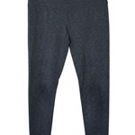 Tuff Athletics  Gray Heathered Crop Leggings Size Large Photo 0